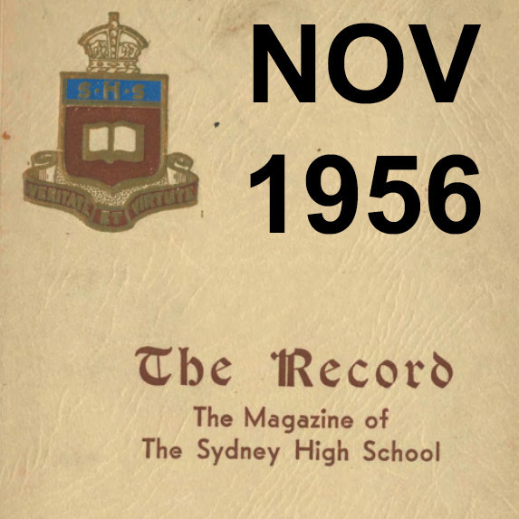 The Record, Vol 46, November 1956