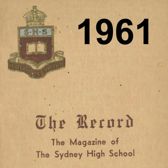The Record, Vol 51, November 1961