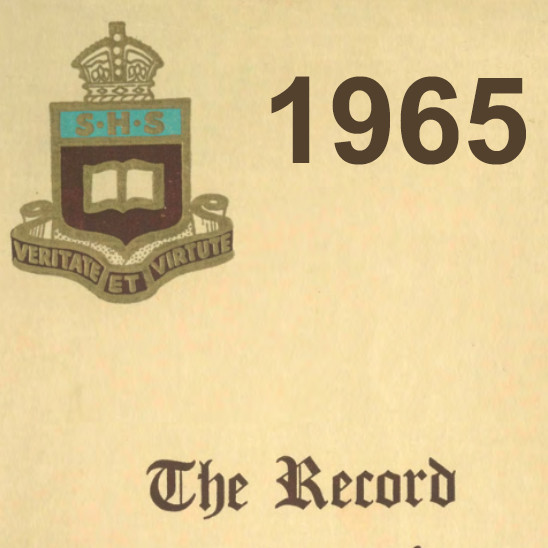 The Record, Vol 55, November 1965