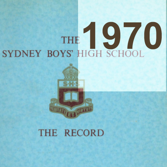 The Record, Vol 60, 1970