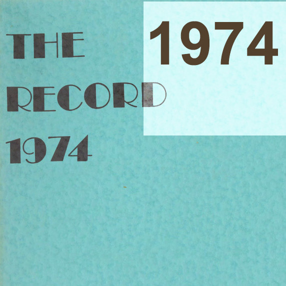 The Record, Vol 64, 1974