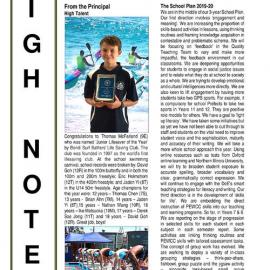 High Notes, Vol 20 No 3, 15 February 2019