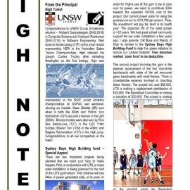 High Notes, Vol 20 No 5, 1 March 2019