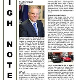 High Notes, Vol 20 No 15, 24 May 2019