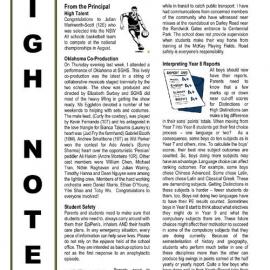 High Notes, Vol 20 No 17, 7 June 2019