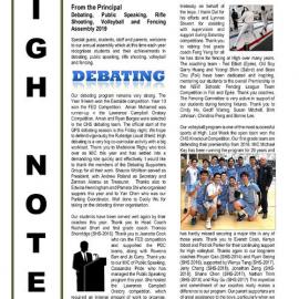 High Notes, Vol 20 No 23, 2 August 2019