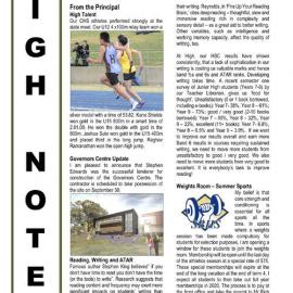 High Notes, Vol 20 No 29, 13 September 2019