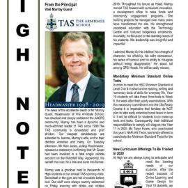High Notes, Vol 20 No 34, 1 November 2019