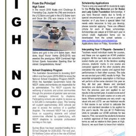 High Notes, Vol 20 No 37, 22 November 2019