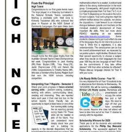 High Notes, Vol 20 No 39, 6 December 2019