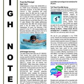 High Notes, Vol 21 No 6, 6 March 2020