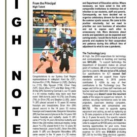 High Notes, Vol 21 No 7, 13 March 2020