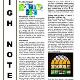 High Notes, Vol 21 No 12, 1 May 2020