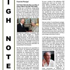 High Notes, Vol 21 No 13, 8 May 2020