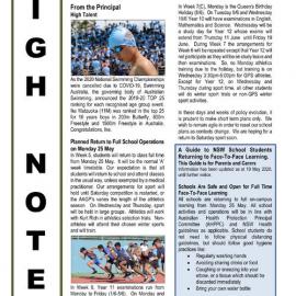 High Notes, Vol 21 No 15, 22 May 2020