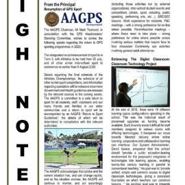 High Notes, Vol 21 No 19, 19 June 2020