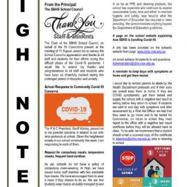 High Notes, Vol 21 No 26, 21 August 2020