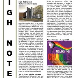 High Notes, Vol 21 No 27, 28 August 2020