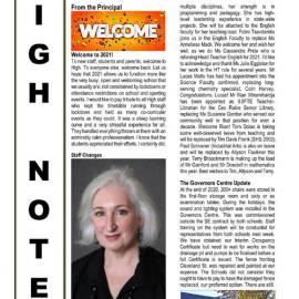 High Notes, Vol 22 No 1, 5 February 2021