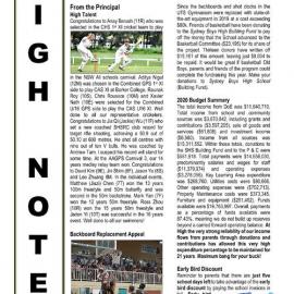 High Notes, Vol 22 No 5, 5 March 2021