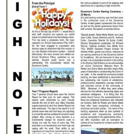 High Notes, Vol 22 No 9, 1 April 2021