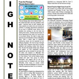 High Notes, Vol 22 No 20, 16 July 2021