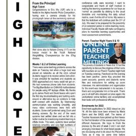 High Notes, Vol 22 No 21, 23 July 2021