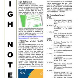 High Notes, Vol 22 No 27, 3 September 2021