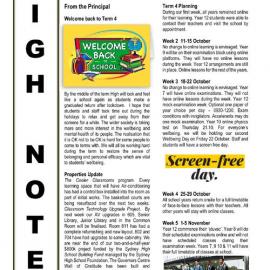 High Notes, Vol 22 No 30, 8 October 2021