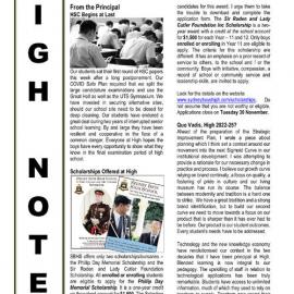 High Notes, Vol 22 No 35, 12 November 2021