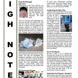 High Notes, Vol 22 No 36, 19 November 2021