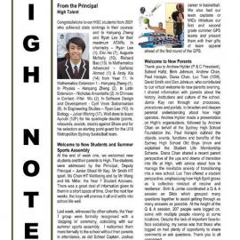 High Notes, Vol 23 No 2, 11 February 2022