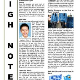High Notes, Vol 23 No 5, 4 March 2022