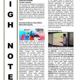 High Notes, Vol 23 No 6, 11 March 2022