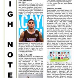 High Notes, Vol 23 No 8, 25 March 2022