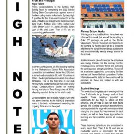 High Notes, Vol 23 No 14, 20 May 2022
