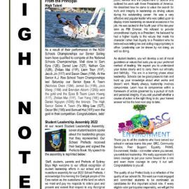 High Notes, Vol 23 No 17, 10 June 2022