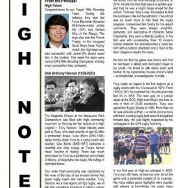 High Notes, Vol 23 No 21, 22 July 2022