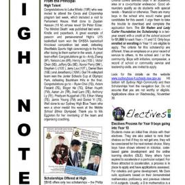 High Notes, Vol 23 No 34, 4 November 2022