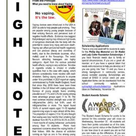 High Notes, Vol 23 No 37, 25 November 2022