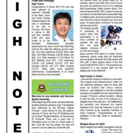 High Notes, Vol 24 No 2, 10 February 2023