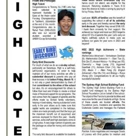 High Notes, Vol 24 No 3, 17 February 2023