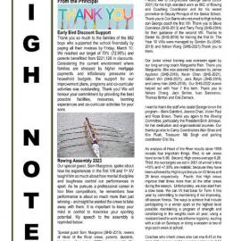 High Notes, Vol 24 No 8, 24 March 2023