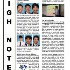 High Notes, Vol 24 No 12, 5 May 2023