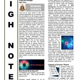 High Notes, Vol 24 No 18, 16 June 2023