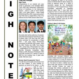 High Notes, Vol 24 No 32, 20 October 2023