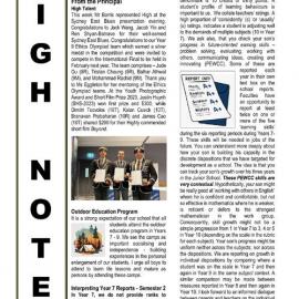 High Notes, Vol 24 No 36, 17 November 2023