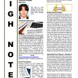 High Notes, Vol 24 No 37, 24 November 2023