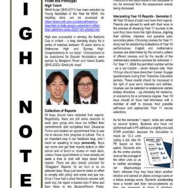 High Notes, Vol 24 No 38, 1 December 2023