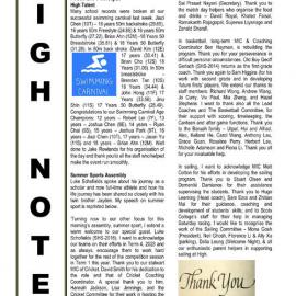 High Notes, Vol 25 No 3, 16 February 2024